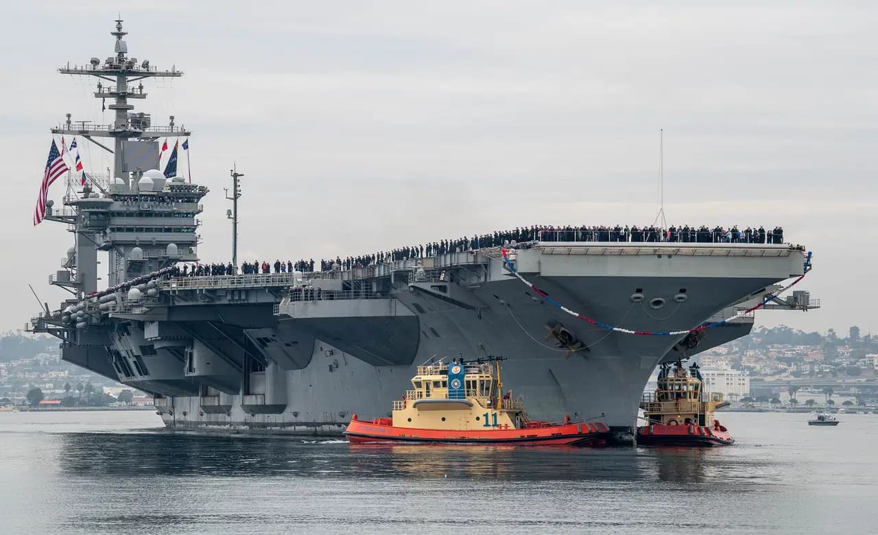 İran: ABD uçak gemisi USS Abraham Lincoln'u vurduk