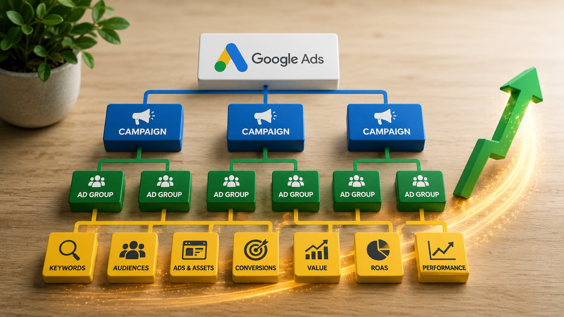 Kampanya yapısı Google Ads performansını nasıl şekillendirir?